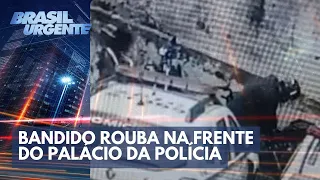 Bandido rouba na frente do Palácio da Polícia no centro de São Paulo | Brasil Urgente