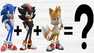 SONIC fusion SHADOW fusion KNUCKLES fusion TAILS | what will happen next L120 - TLDraw
