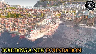 New INDUSTRIAL Foundation - Anno 1800 MEGACITY SURVIVAL - 3 V 1 & Fully Modded || Part 46