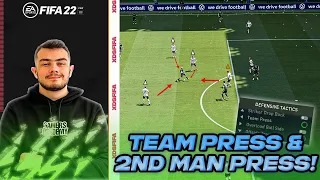 FIFA 22 PRESSING TUTORIAL - HOW TO PRESS in FIFA 22