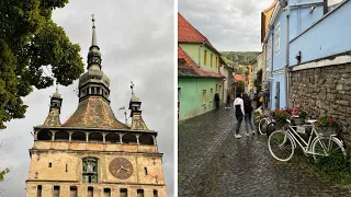 Sighisoara and its Citadel - A Medieval Fortress - Romania Travel Videos - Transilvania