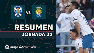 Highlights CD Tenerife vs UD Las Palmas (4-1)