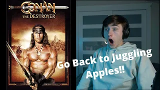 CONAN THE DESTROYER Movie Reaction - FIRST TIME WATCHING