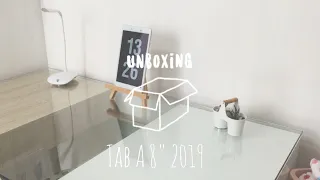 Unboxing: Tab A 8" 2019 📦 | accessories (case + tactil pen) 📱🖋