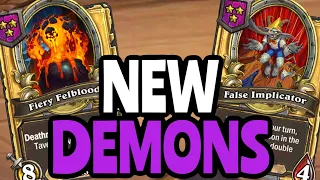 LAZY DEMONS?? - Hearthstone Battlegrounds