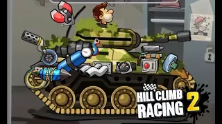 Hill Climb Racing 2 TANK Tuning Parts | GamePlay