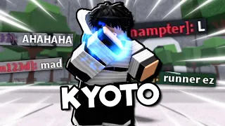 I KYOTO Combo'd EVERY Toxic Player in Roblox The Strongest Battlegrounds...