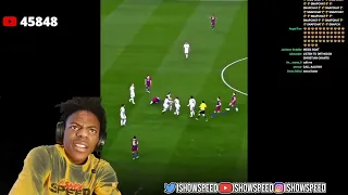 iShowSpeed reacts to Messi beating  Cristiano Ronaldo 5-0
