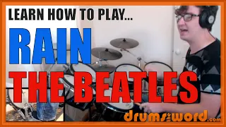 ★ Rain (The Beatles) ★ Drum Lesson PREVIEW | How To Play Song (Ringo Starr)