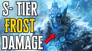 New Elden Ring ICE SPEAR Frost Build HIGH DAMAGE (1.10)