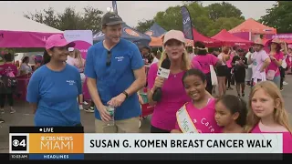 Thousands gather in Hialeah for Susan G. Komen Breast Cancer Walk