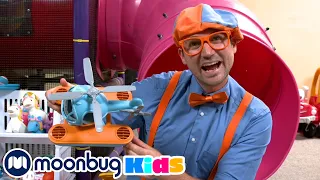 Amy's Playground - Learning Colors - Blippi | Kids Cartoons & Nursery Rhymes | Moonbug Kids