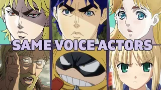 JoJo Phantom Blood (Part 1) All Characters Japanese Dub Voice Actors Seiyuu Same Anime Characters