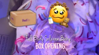 Full Body Silicone Baby BOX OPENING!!|Reborns World