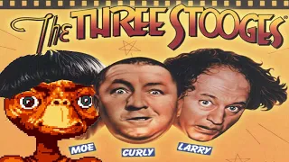 The Three Stooges on 10 DIFFERENT PLATFORMS + E.T. Doxxing Game