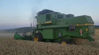 Збираємо оз. пшеницю Самурай. John Deere 1177.  Серпень 2021р.