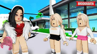 DESCOBRIMOS O SEGREDO DA MILIONÁRIA DA NOVA MANSÃO | Historinhas Brookhaven RP | Roblox