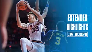 Michigan at Illinois | Extended Highlights | Big Ten Men's Basketball | Feb.13, 2024