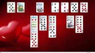 Solution to freecell game #9775 in HD