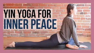 Yin Yoga and Affirmations for Inner Peace & Guidance