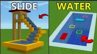 BUILD THE EASIEST WATER PARK IN MINECRAFT || MINECRAFT HACK