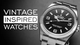 The BEST Vintage-Inspired & Heritage Watches - Everyday, Dive, Chronograph, & Dress