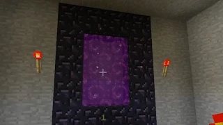 Building Stampy's House [16] - The Nether Portal Room