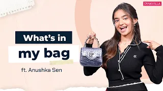 What’s In My Bag with Anushka Sen | Fashion | Beauty | K-Drama | Pinkvilla