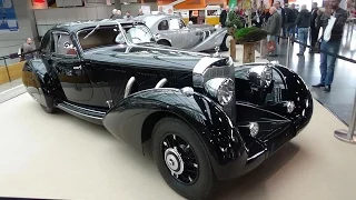 1936, Mercedes-Benz 540K Autobahnkurier, Retro Classics Stuttgart 2015