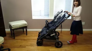 Folding the Valco Baby Snap Duo Stroller (by a kid!)