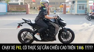 Chạy hết tất cả các dòng xe KAWASAKI chỉ với chiều cao chỉ 1m6 là việc bất khả thi????? | MAXMOTO |