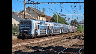 [ORTS CABRIDE ] RER C "SARA" ST- MARTIN - D'ETAMPES -ST QUENTIN EN YVELINES EN Z2N IDFM+Z8800 UM