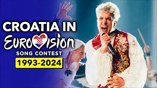 Croatia in Eurovision Song Contest 🇭🇷 (2024 - 1993 RECAP)