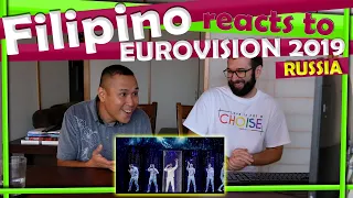 Filipino reacts to Eurovision 2019 Russia