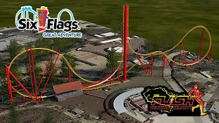 THE FLASH: Vertical Velocity, Six Flags Great Adventure - NoLimits 2