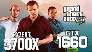 Grand Theft Auto V on Ryzen 7 3700x + GTX 1660 SUPER 1080p, 1440p benchmarks!