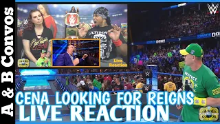 Roman Reigns Refuses To Answer John Cena’s Challenge - LIVE REACTION | Smackdown Live 7/23/21