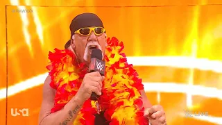 Hulk Hogan open the Show - WWE RAW XXX January 23, 2023