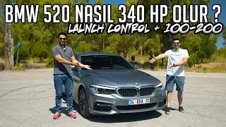 BMW 520i G30'u 540i Kıvamına Nasıl Çıkarılır ? Hybrid Turbo Upgrade Süreci / Launch Control