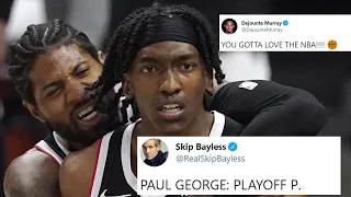 NBA PLAYERS REACT TO CLIPPERS HISTORIC 25 POINT COMEBACK WIN VS UTAH JAZZ - CLIPPERS ADVANCE TO WCF!