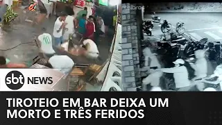 Flagrante: tiroteio em bar no Maranhão deixa um morto e três feridos