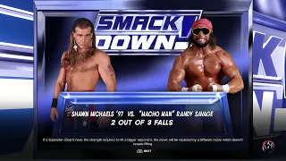 WWE 2K23 Shawn Michaels Vs Macho Man Randy Savage