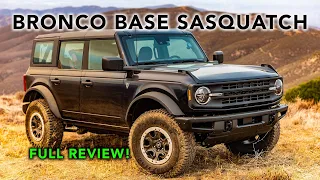 Bronco Base Sasquatch REVIEW -- Incredible Value & Performance!!! (But Get the Bigger Engine)