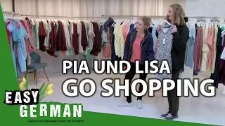Pia and Lisa go shopping | Easy German 85
