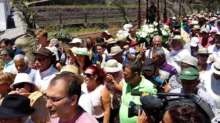 Procesión de San Salvador y San Nicolás en Arure La Gomera