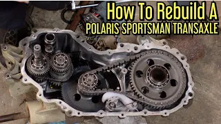 How To Rebuild A Polaris Sportsman Transaxle - Detailed Instructional Video!