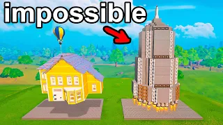 LEGO FORTNITE But Everyone Makes IMPOSSIBLE Builds!