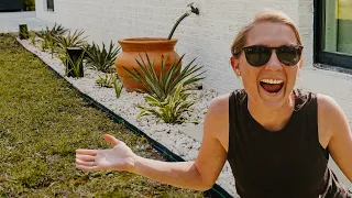 DIY Gravel Landscaping Around House | Weekend Project