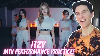 DANCER REACTS TO ITZY Performance Practice : MTV Fresh Out Live!