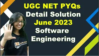 UGC NET PYQs-June 2023-Software Engineering | UGC NET Computer Science PYQs -June 2023